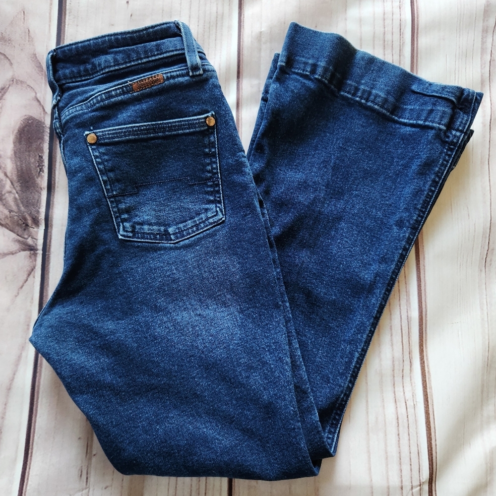 Smith + Rogue "No. 74 Trouser" Bootcut Blue Jeans Western | Women's Size 28